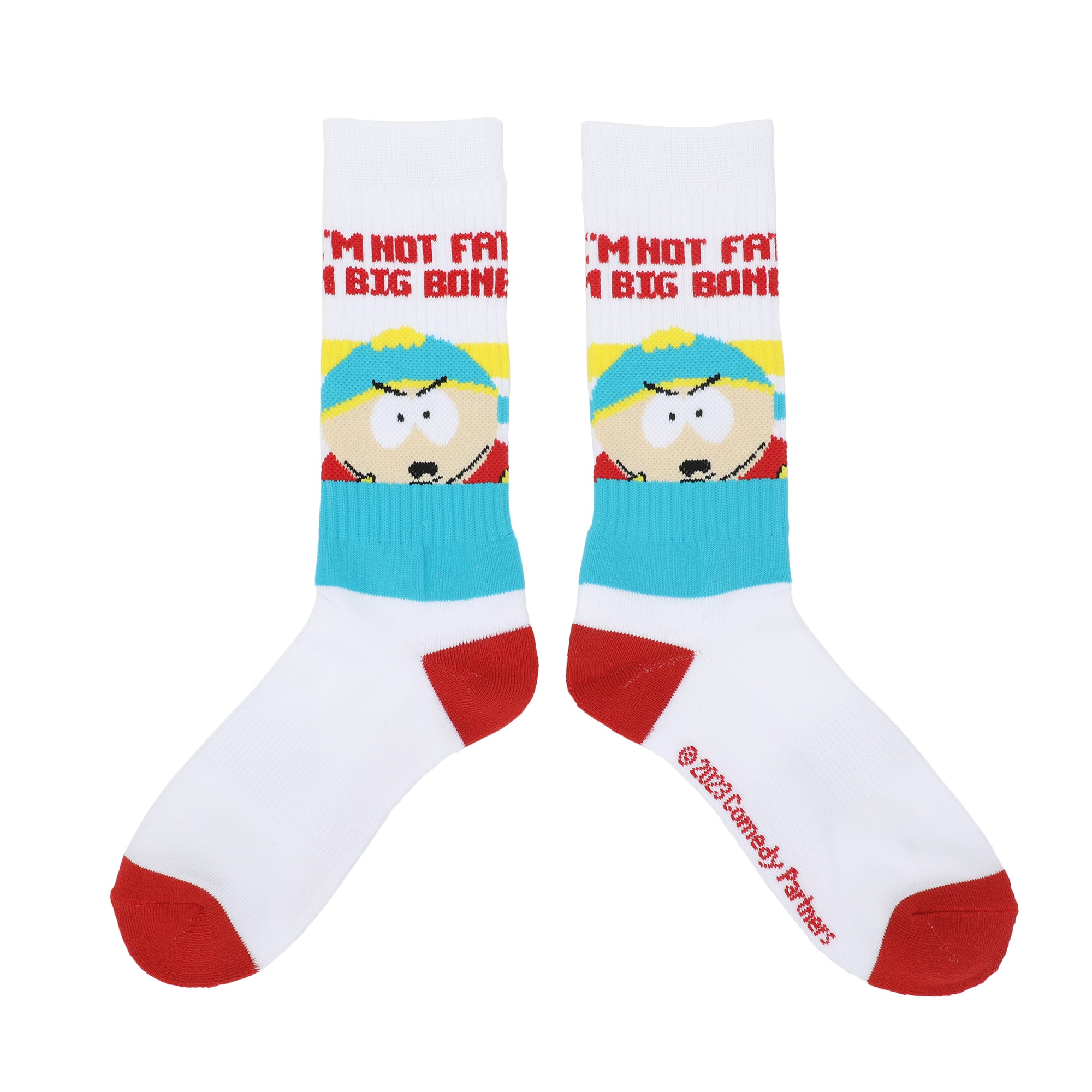 South Park Eric Cartman 3-Pair Men's Athletic Crew Socks
