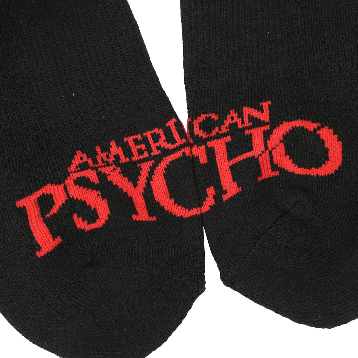 American Psycho Norman Bates Men's 3-Pair Athletic Crew Socks