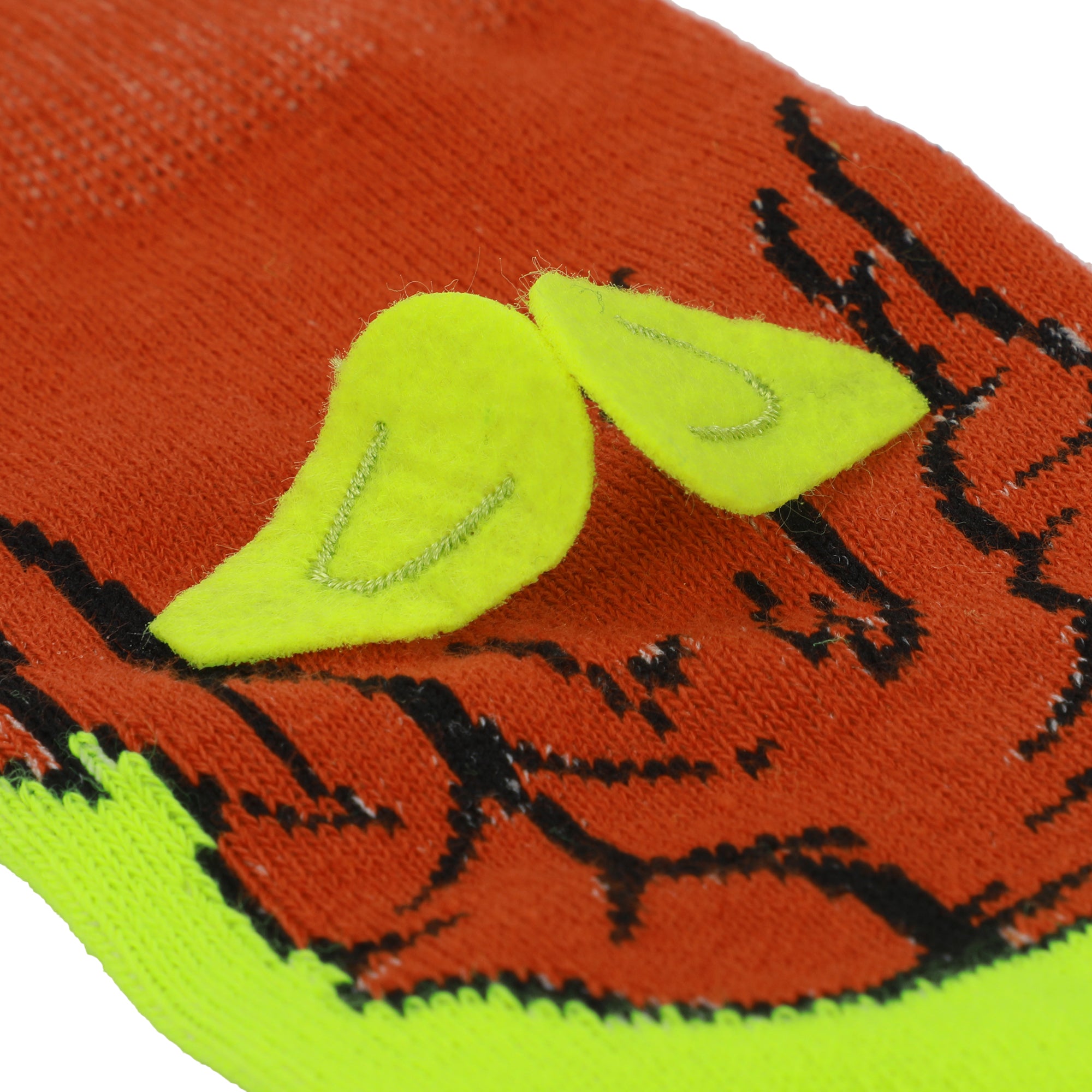 Shrek Fiona & Shrek Faces With 3D Ears Men's Green Casual Crew Socks