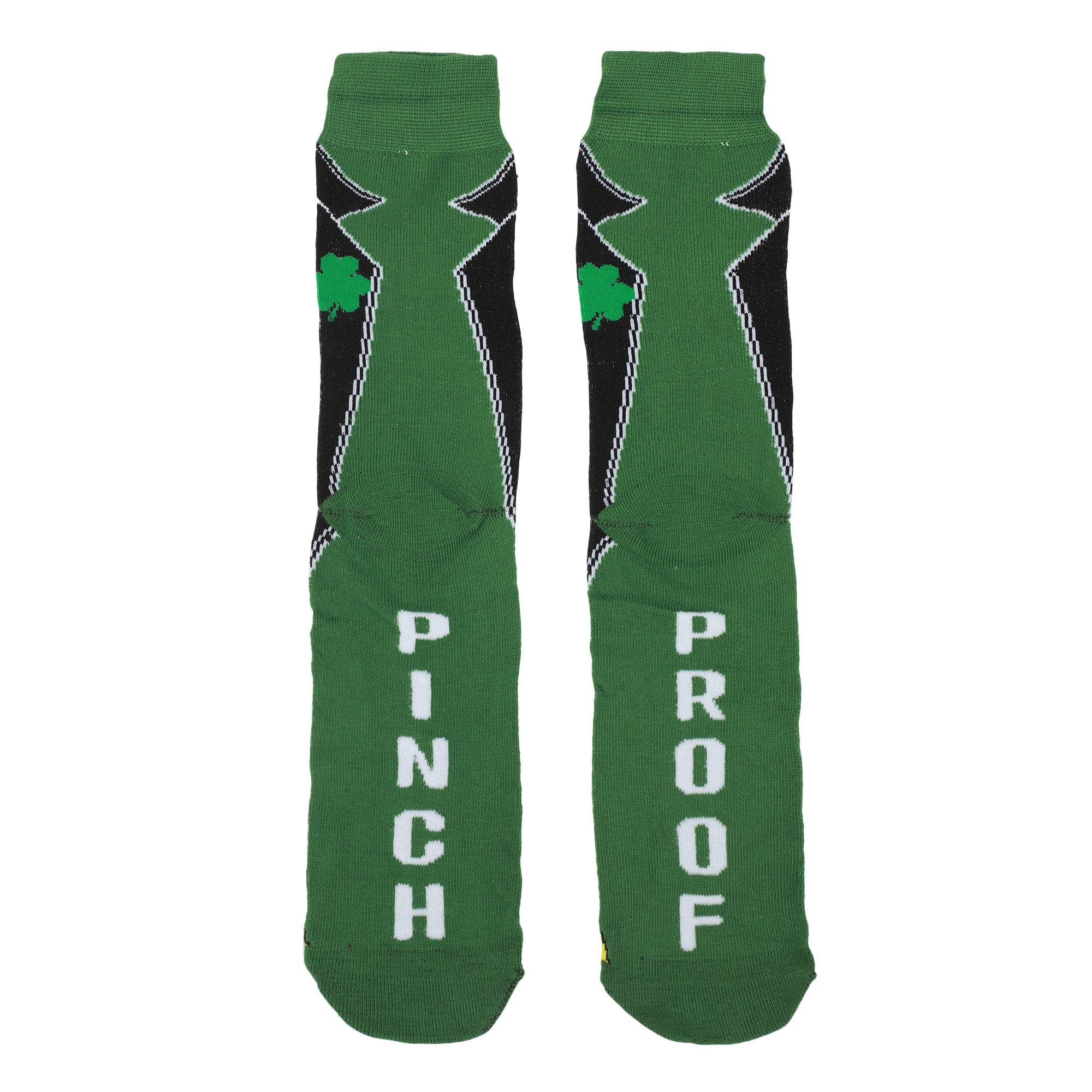 St. Patrick's Day Foaming Mugs & Tuxedo Men's 2-Pair Casual Crew Socks