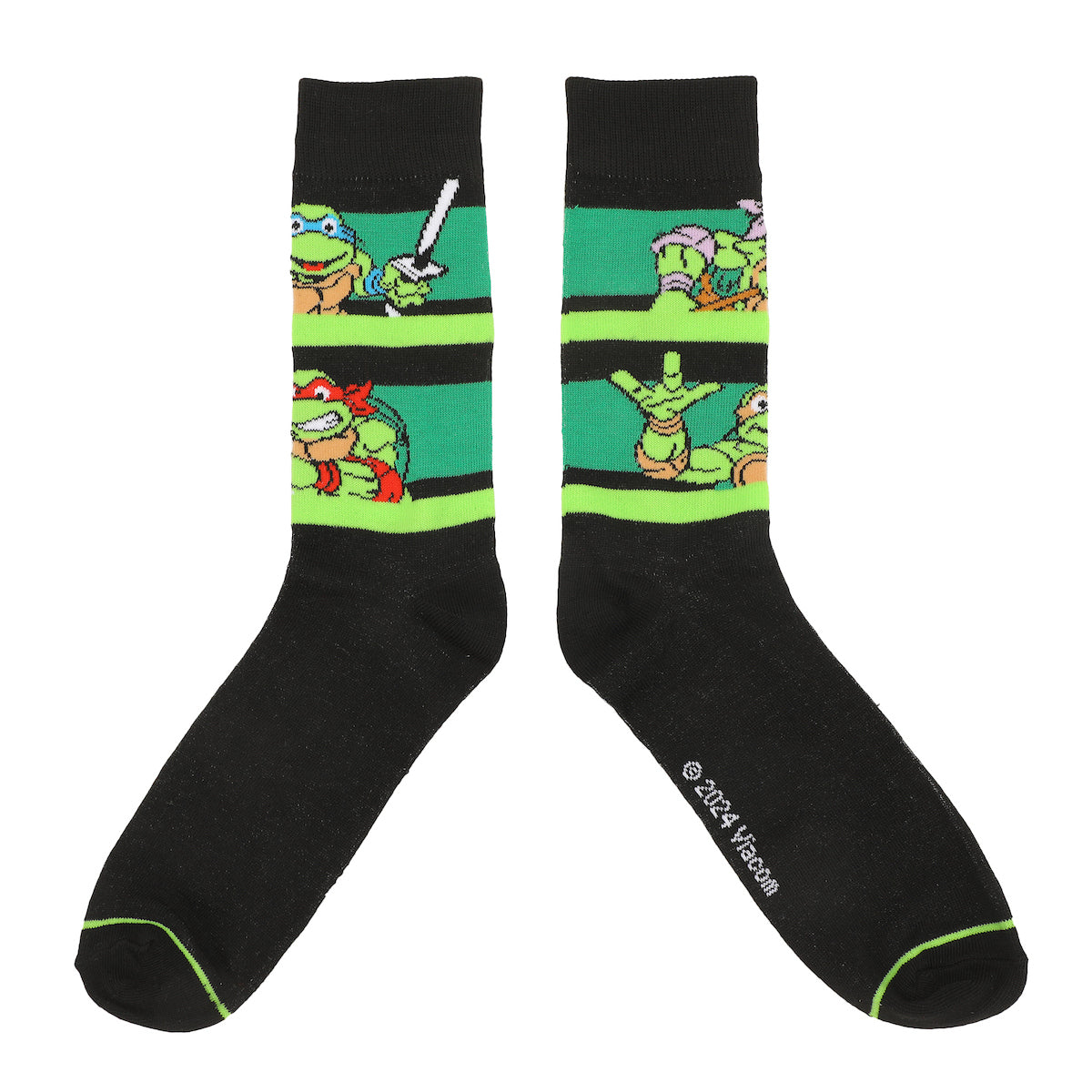 Teenage Mutant Ninja Turtles Characters 5-Pack of Adult Casual Crew Socks