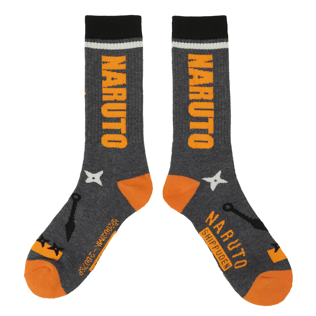 Naruto Shinobi 3-Pack Adult Athletic Crew Socks