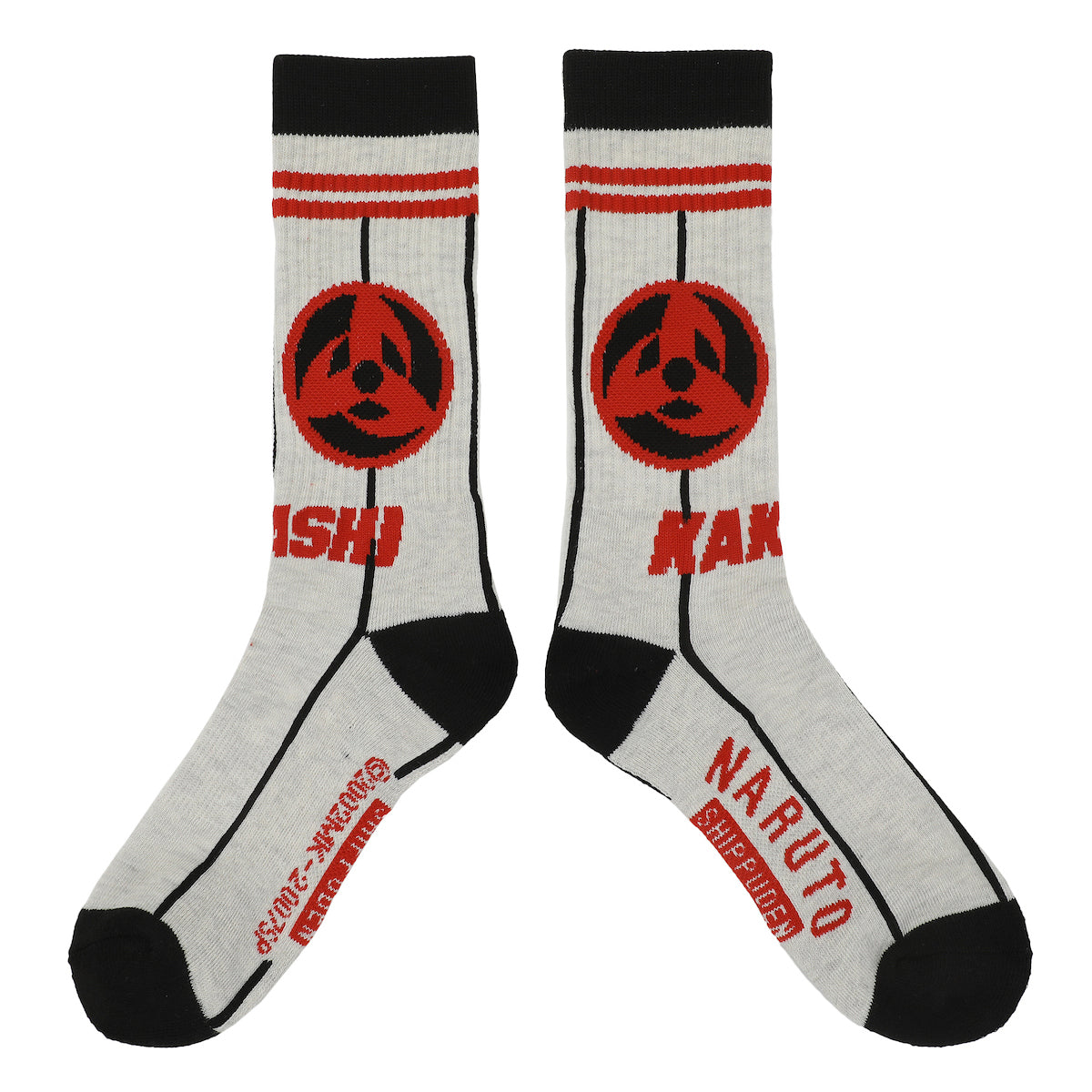 Naruto Shinobi 3-Pack Adult Athletic Crew Socks