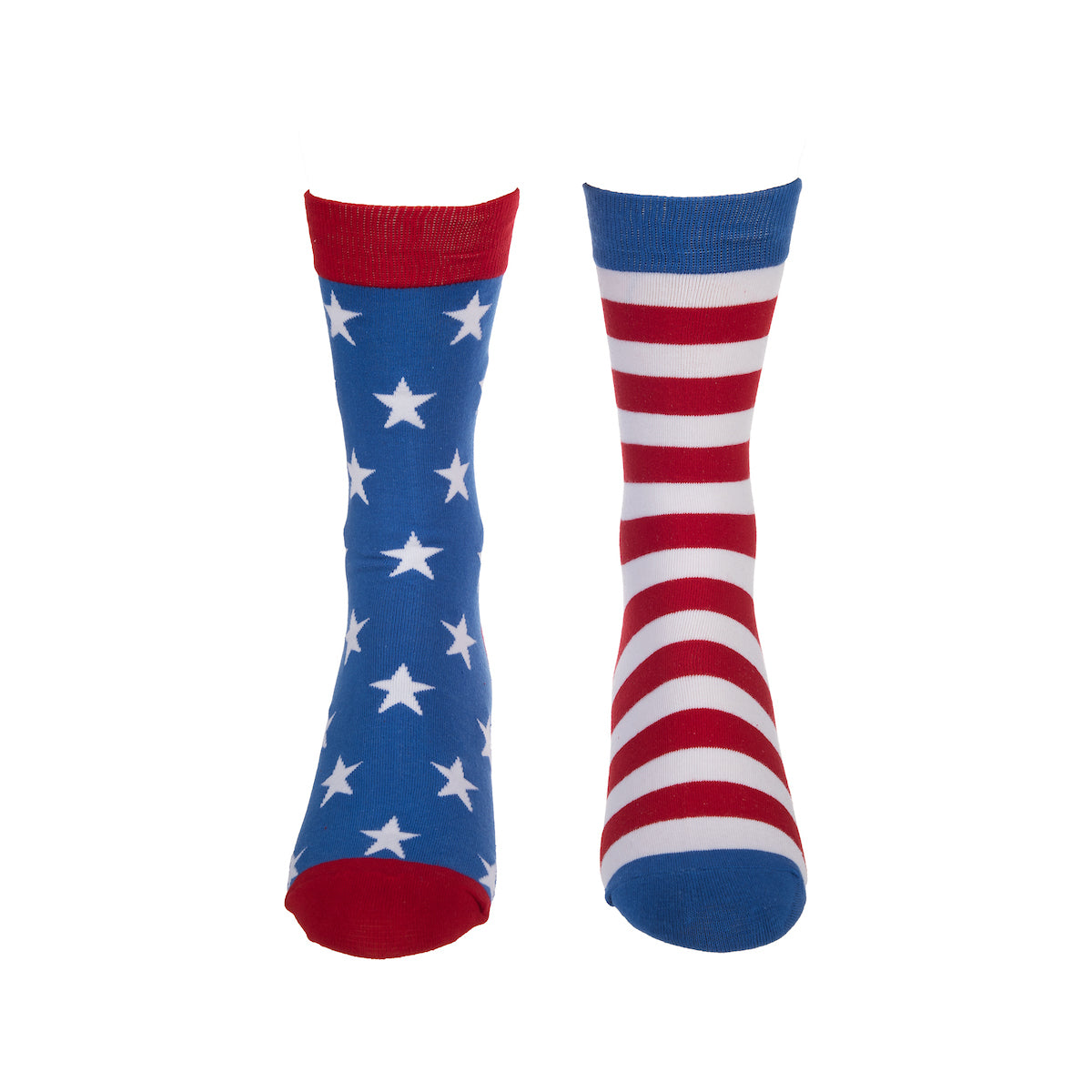 Bioworld American Flag Stars & Stripes Mens Crew Socks