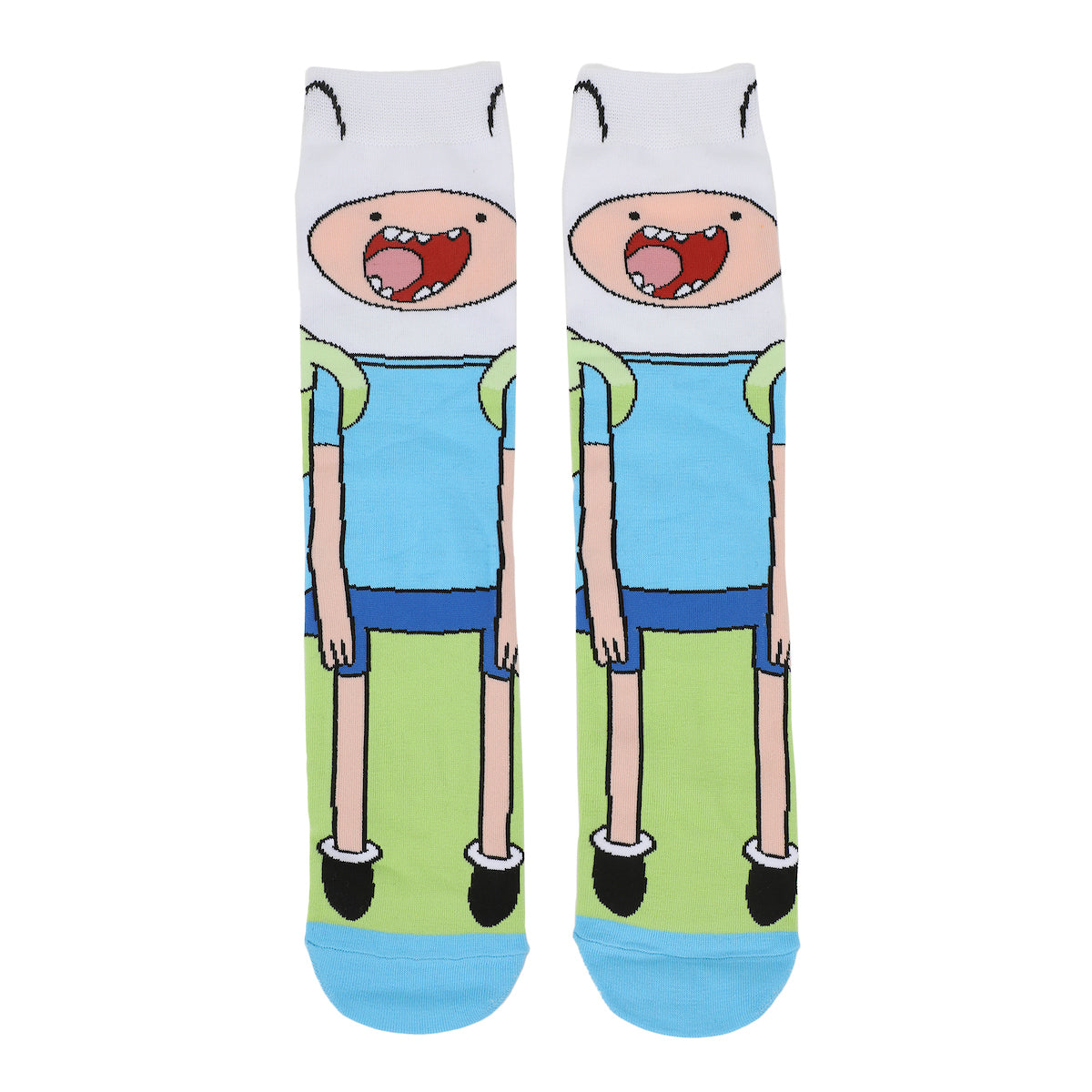 Adventure Time 360 Characters Adult 3-Pair Casual Crew Socks