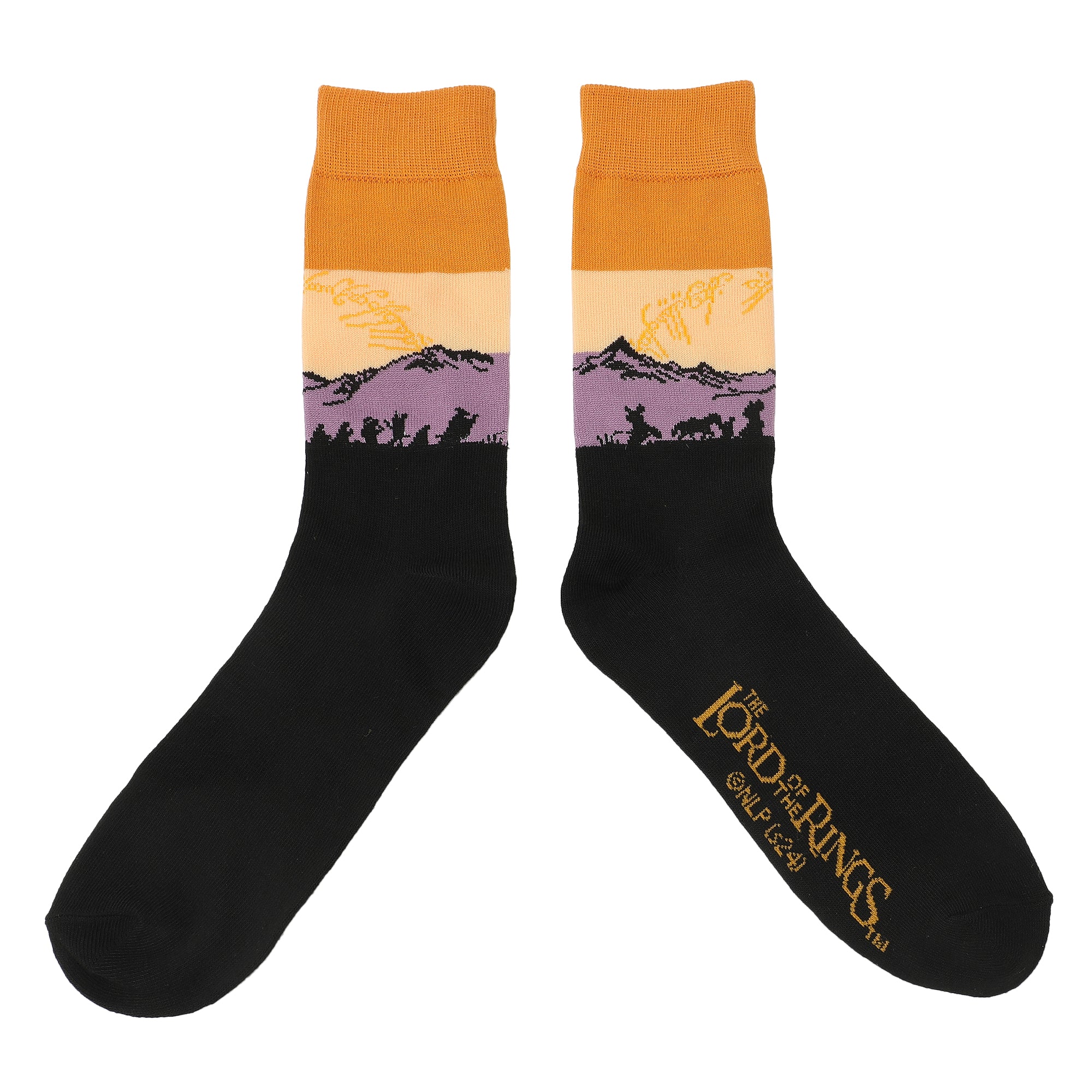 Lord Of The Rings Characters Adult 5-Pair Casual Crew Socks-OSFA