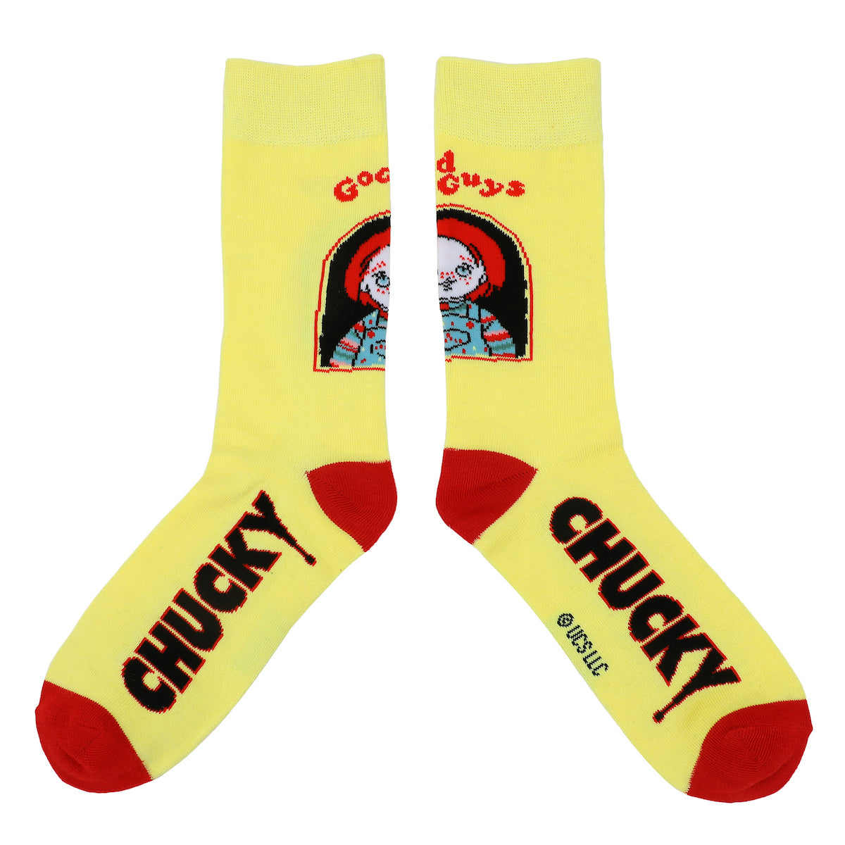 Chucky Character Art Adult 5-Pair Casual Crew Socks