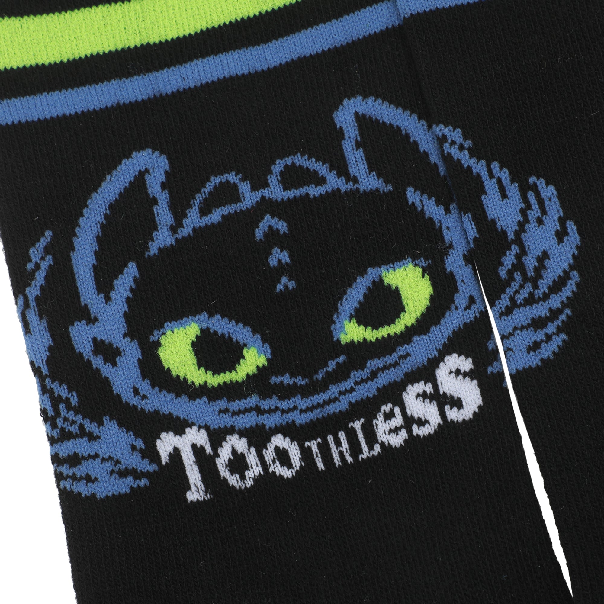 How To Train Your Dragon Toothless Character Art Men's Casual Crew Socks