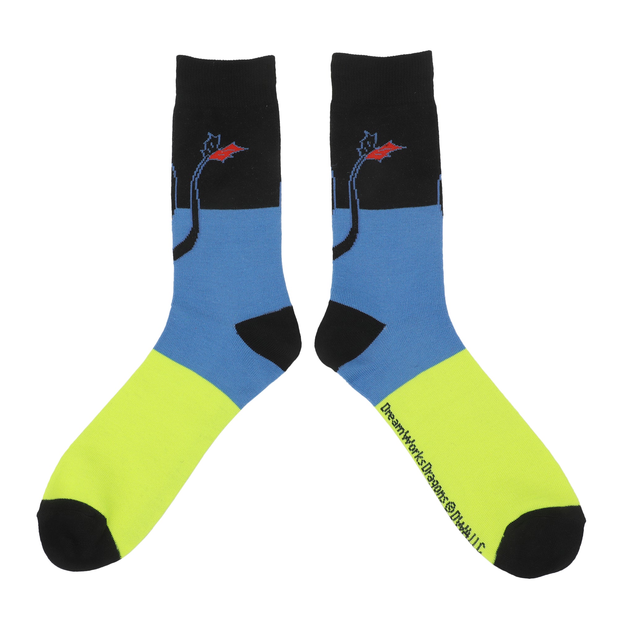 How To Train Your Dragon Toothless Character Art Men's Casual Crew Socks