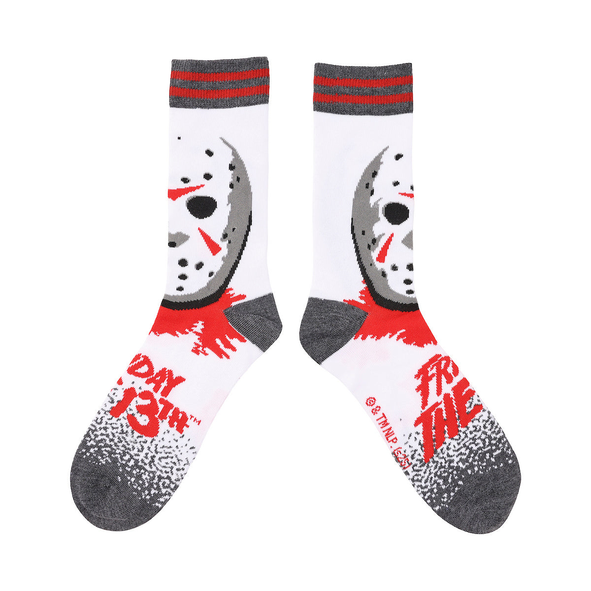 WB Multi Horror Jason Mask It Penny Wise Exorcist Lost Boys With Vampire Teeth It 2 Pennywise Spider 5-Pack Casual Crew Socks