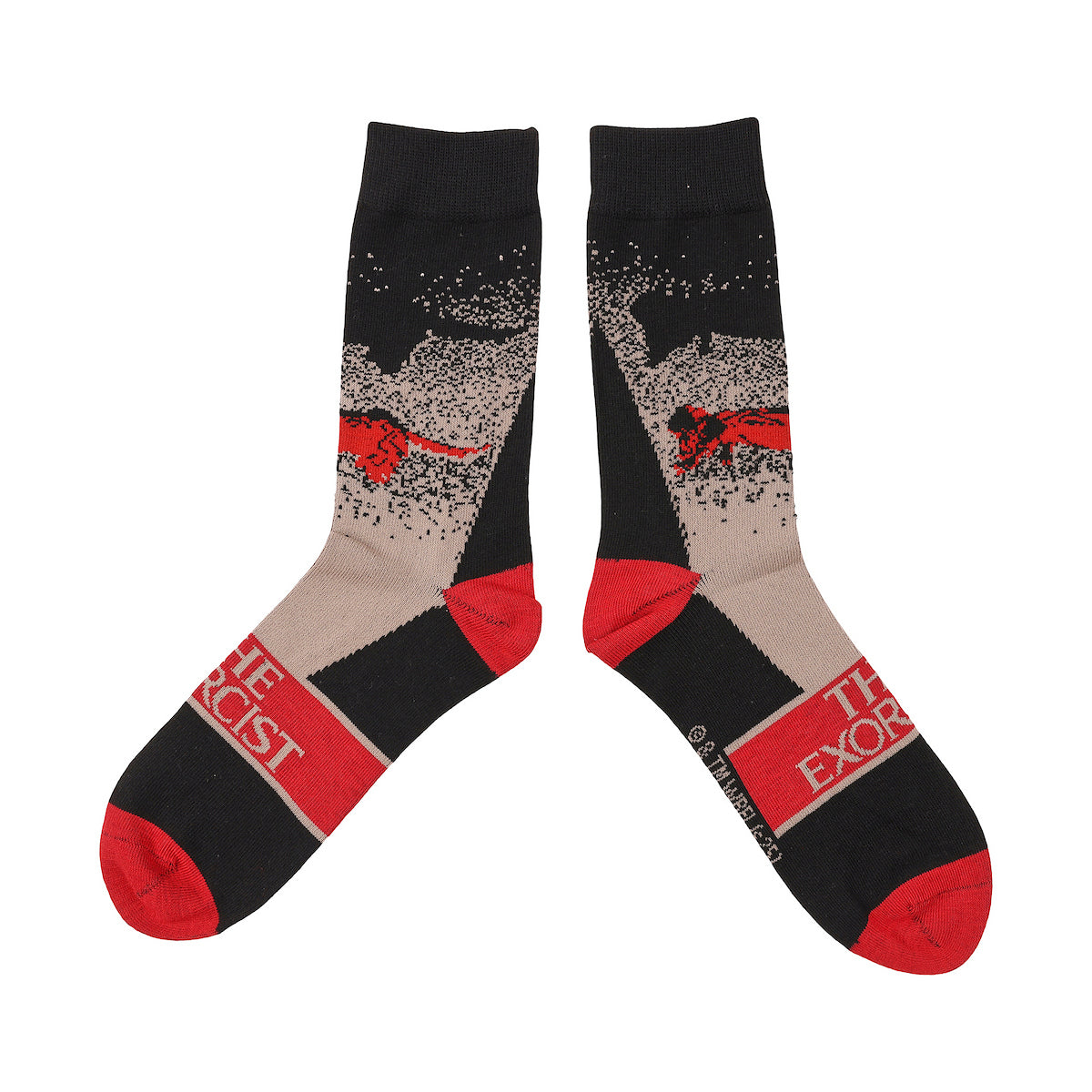 WB Multi Horror Jason Mask It Penny Wise Exorcist Lost Boys With Vampire Teeth It 2 Pennywise Spider 5-Pack Casual Crew Socks