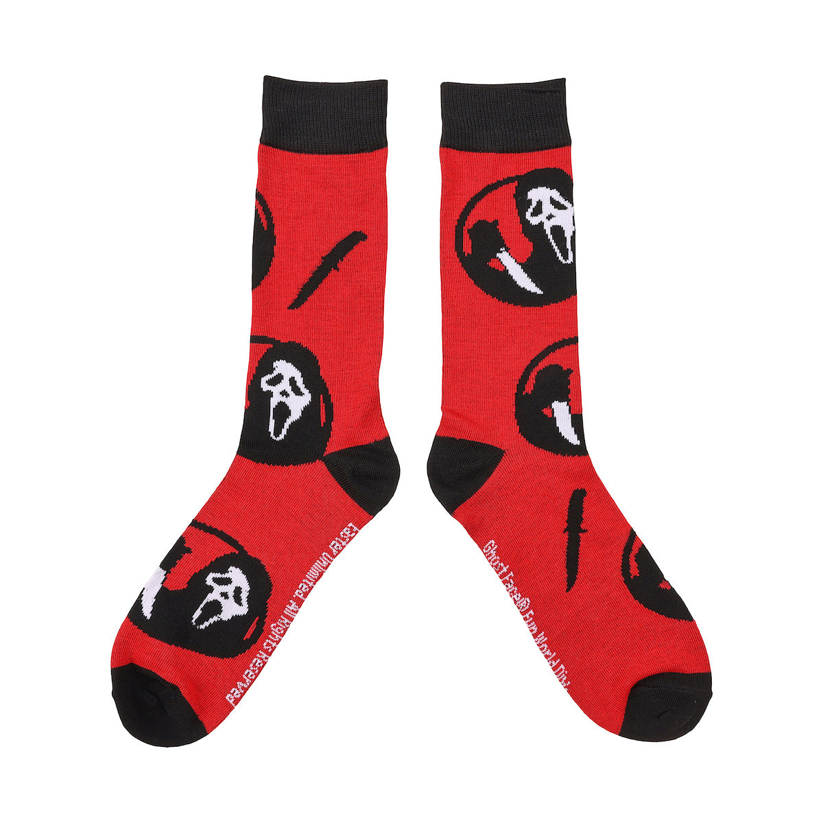 Ghostface You Like Horror Movies? Character Art And Icons Men's 5-Pack Casual Crew Socks