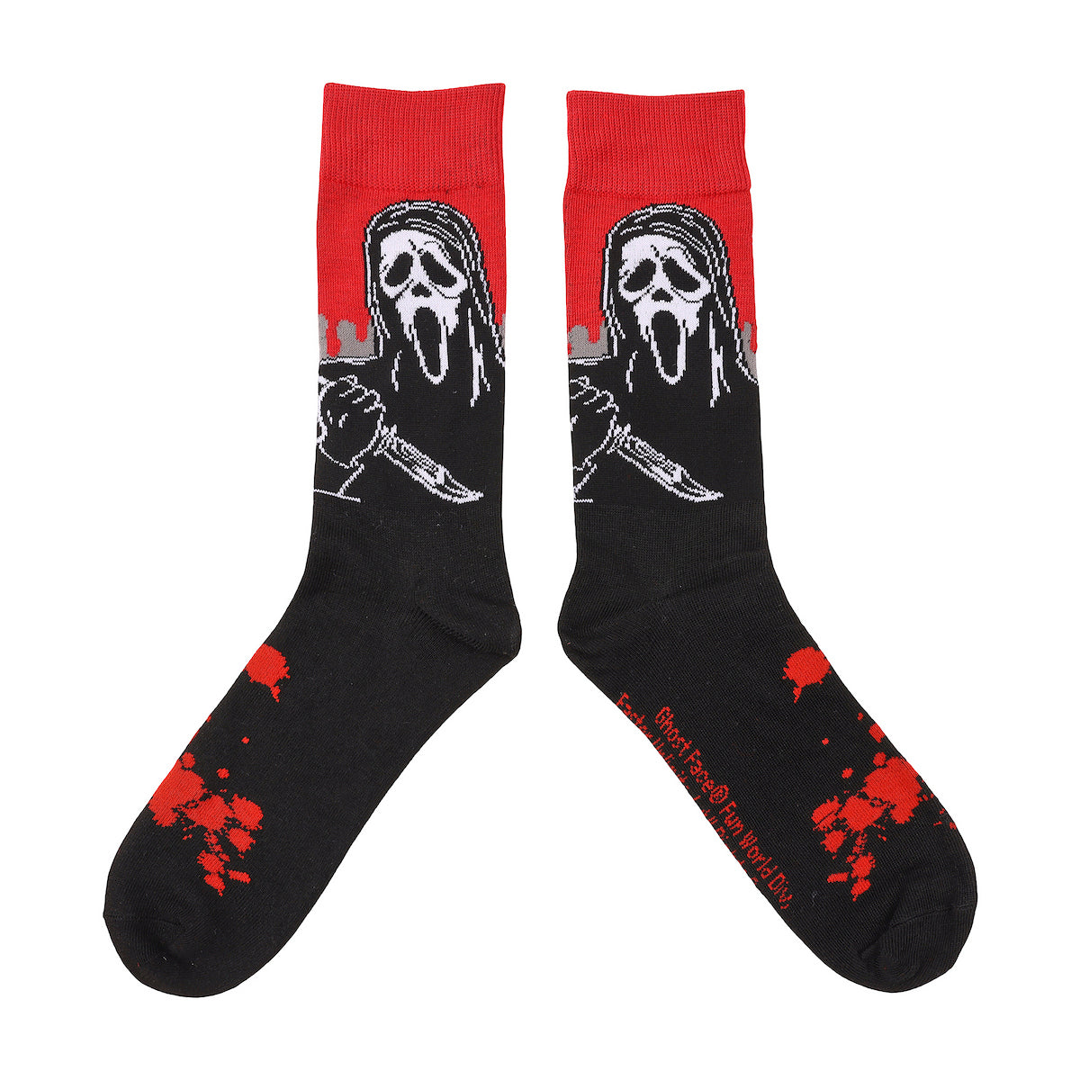 Ghostface You Like Horror Movies? Character Art And Icons Men's 5-Pack Casual Crew Socks
