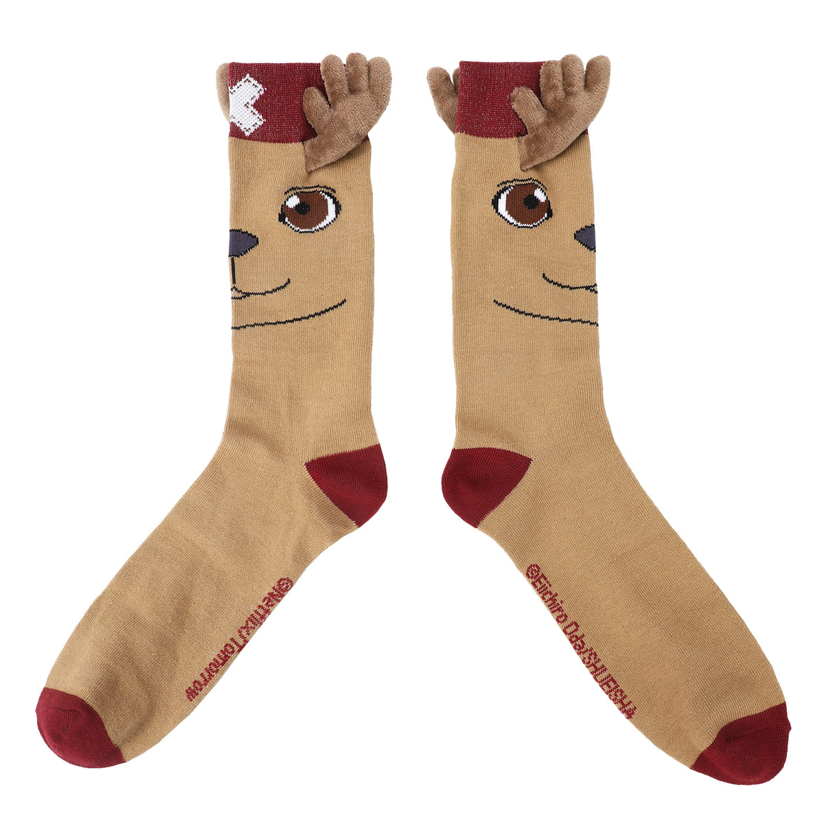 One Piece (Live Action) Tony Tony Chopper Men's Novelty Crew Socks