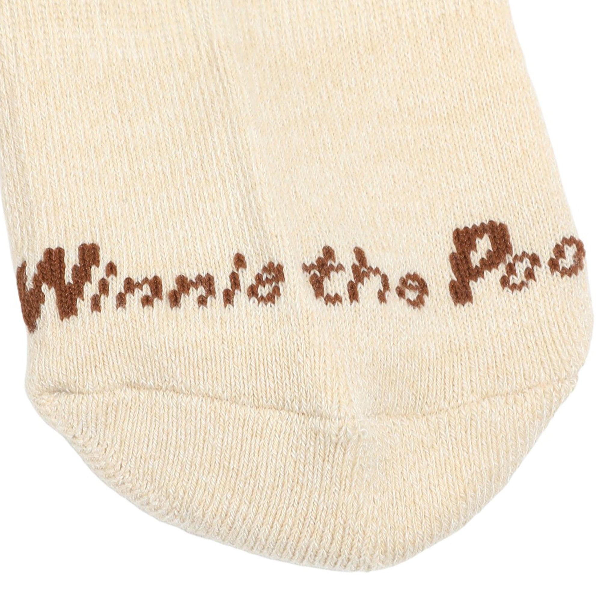 Winnie The Pooh Embroidery Crew Socks For Adult Men