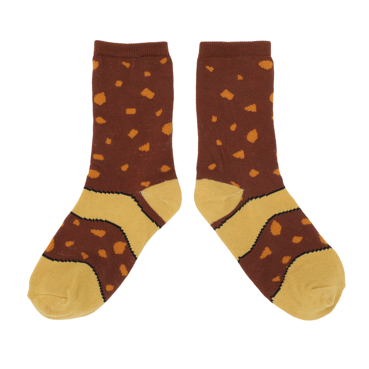 Frosted Donuts Youth 3-Pair Novelty Crew Socks