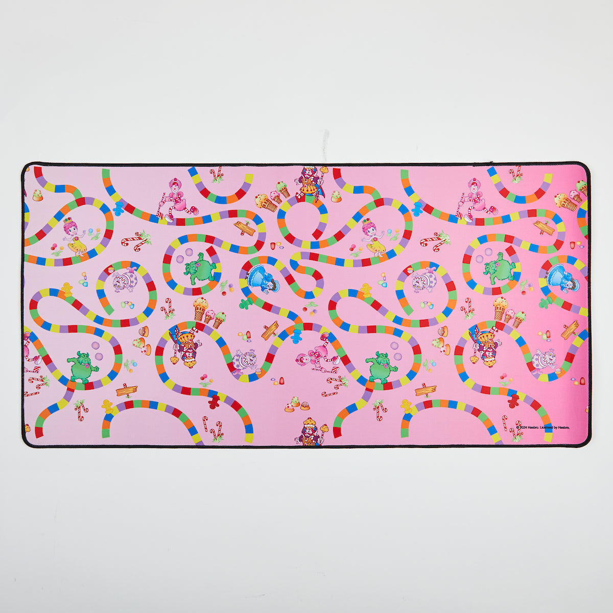 Candyland Game Board 31.5" x 15.5" Pink Desk Mat