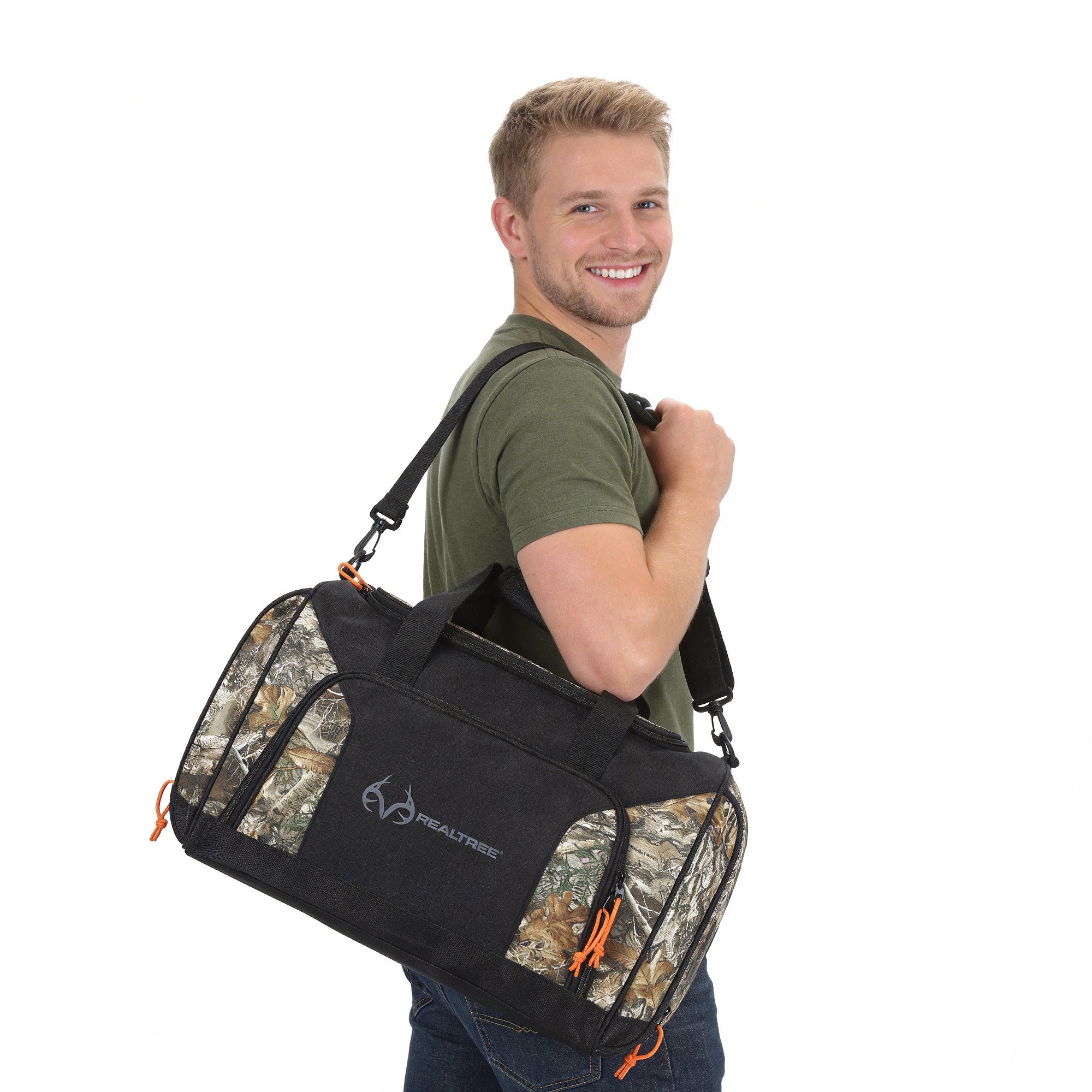 Real Tree Logo Camo 20" Duffel Bag