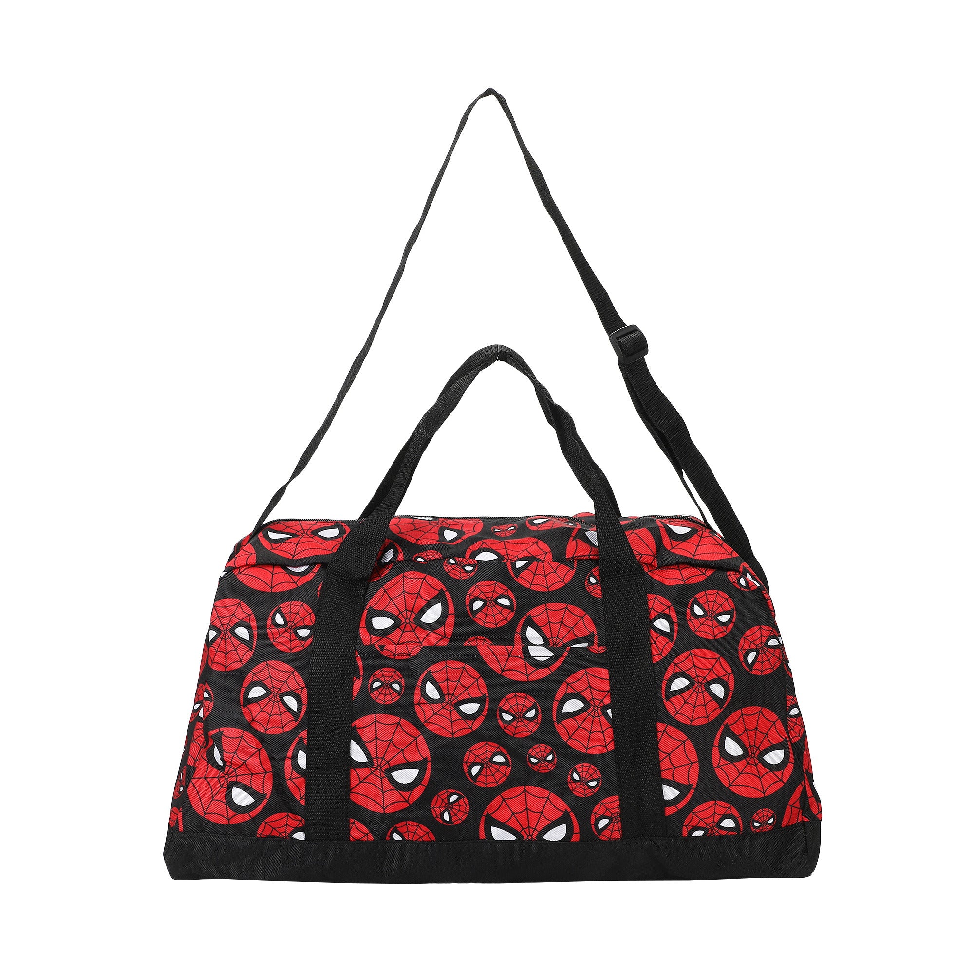 Spider-Man Classic Logo AOP Packable Duffle Bag for Travel