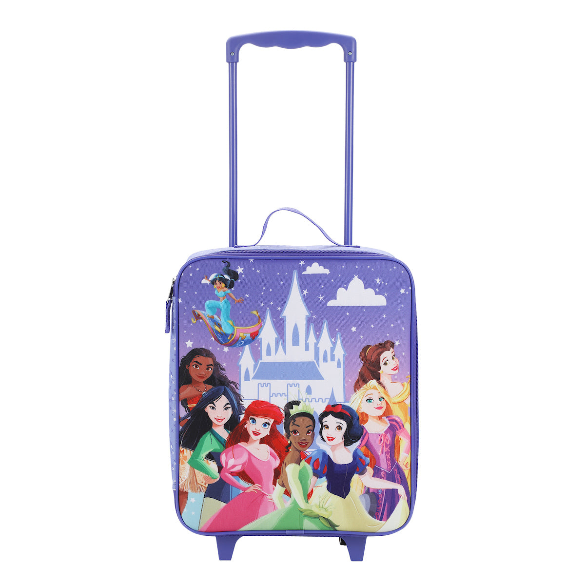 Disney Princess Castle & Princesses 3-Piece Youth Duffle Bag Travel Set With Pilot Case & Luggage Tag