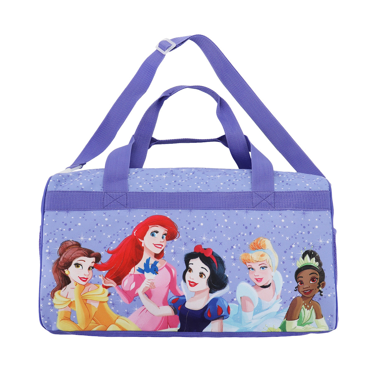 Disney Princess Castle & Princesses 3-Piece Youth Duffle Bag Travel Set With Pilot Case & Luggage Tag