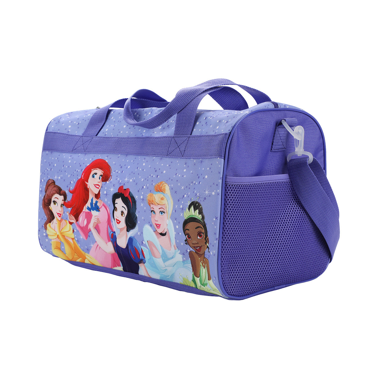 Disney Princess Castle & Princesses 3-Piece Youth Duffle Bag Travel Set With Pilot Case & Luggage Tag