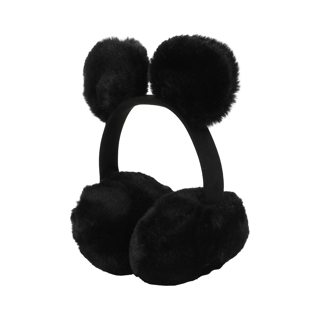Disney Mickey Mouse-Inspired Black Ear Muffs