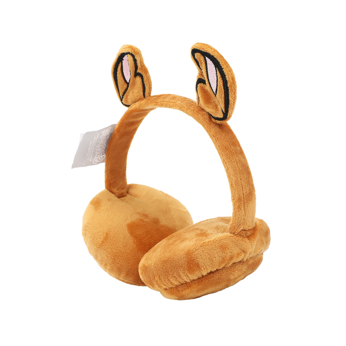 Scooby Doo Dog Tag Brown Ear Muffs With 3D Ears