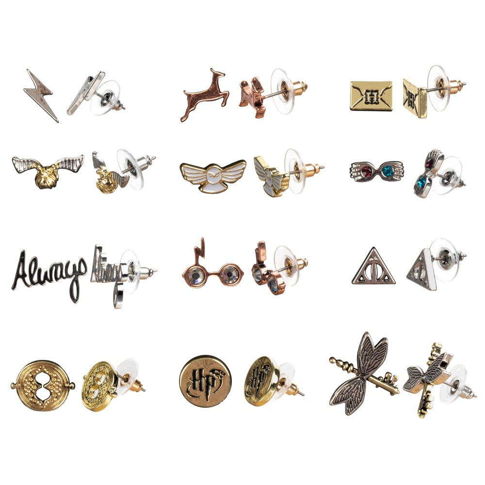 Harry Potter Hogwarts Symbols Fashion Earrings Earrings Set For Women