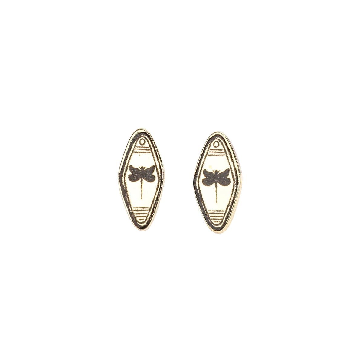Gilmore Charm Adult Earring Pack with Gold Enamel Details