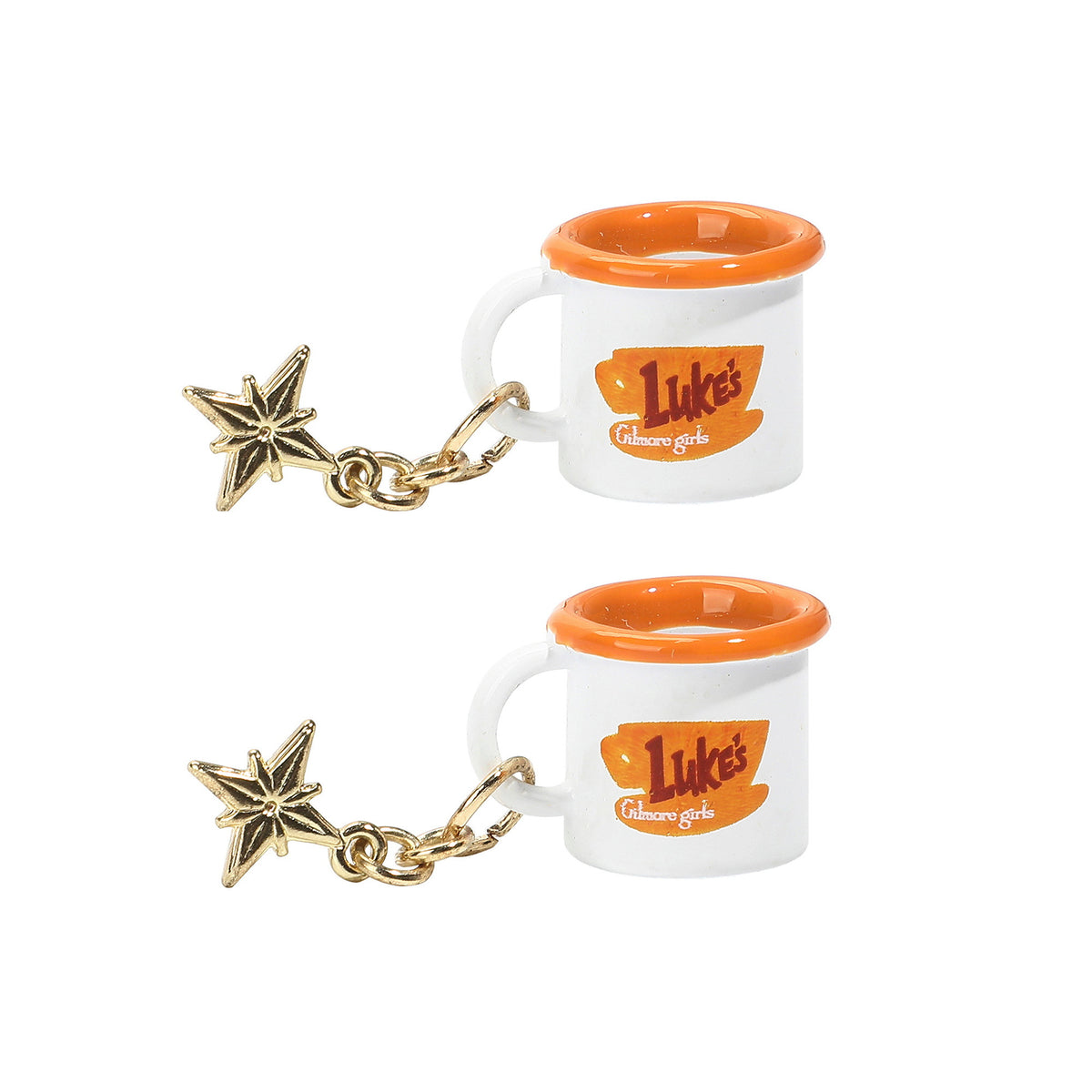 Gilmore Charm Adult Earring Pack with Gold Enamel Details