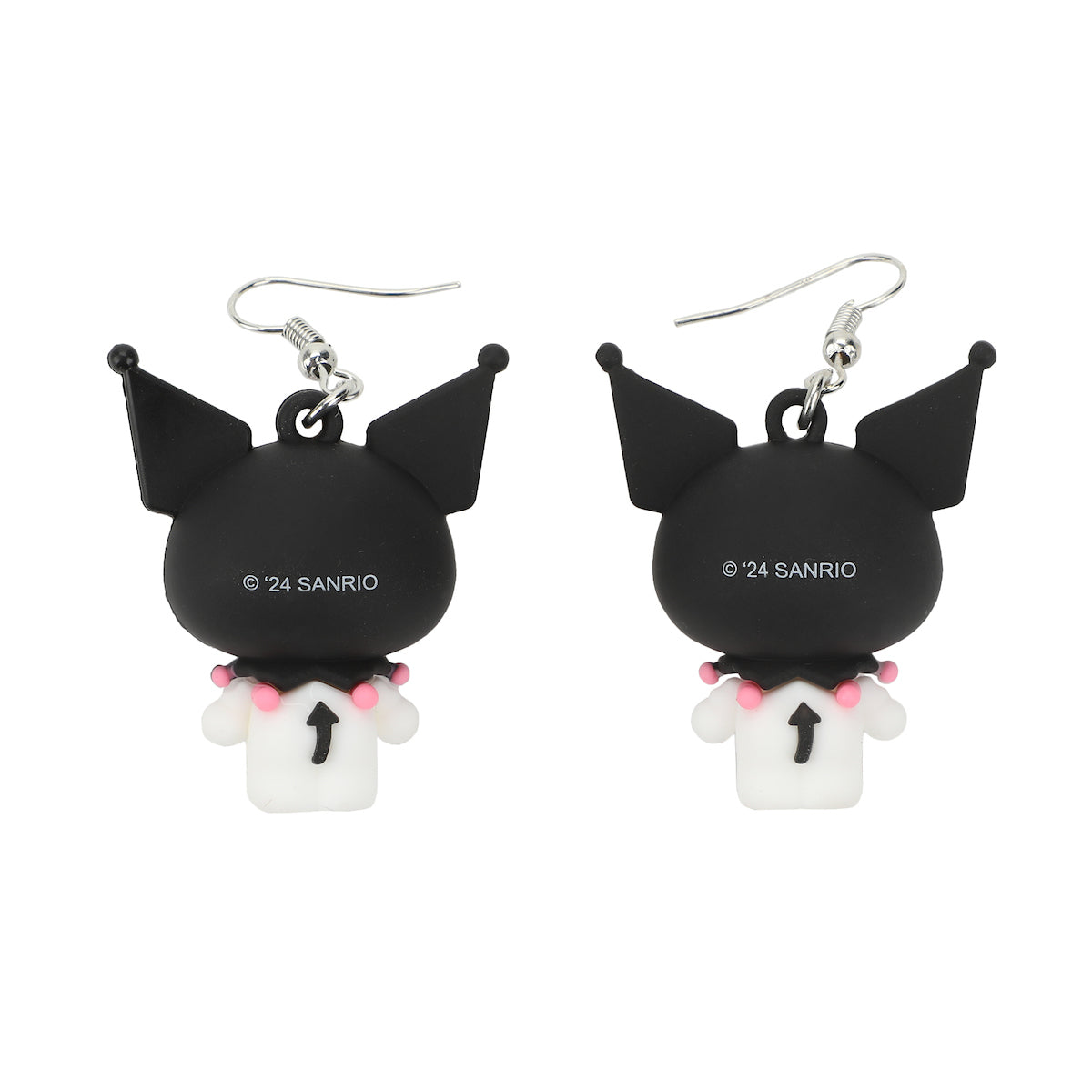 Kuromi 3D Rubber Molded Character Earrings