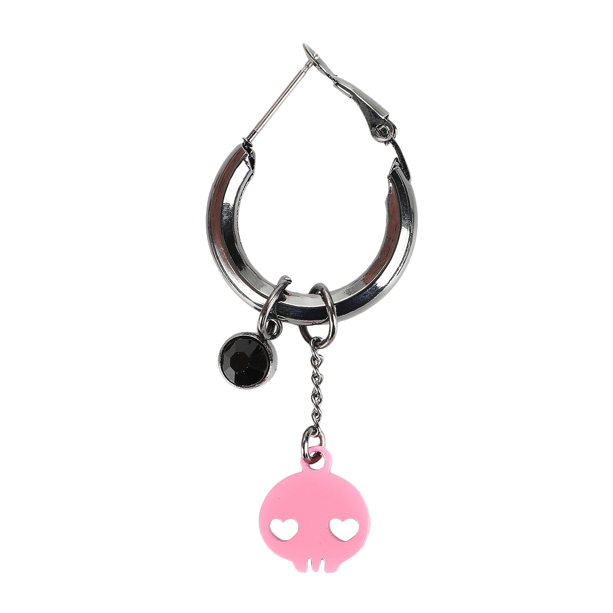 Kuromi Character & Skull Logo 5-Piece Earring Set
