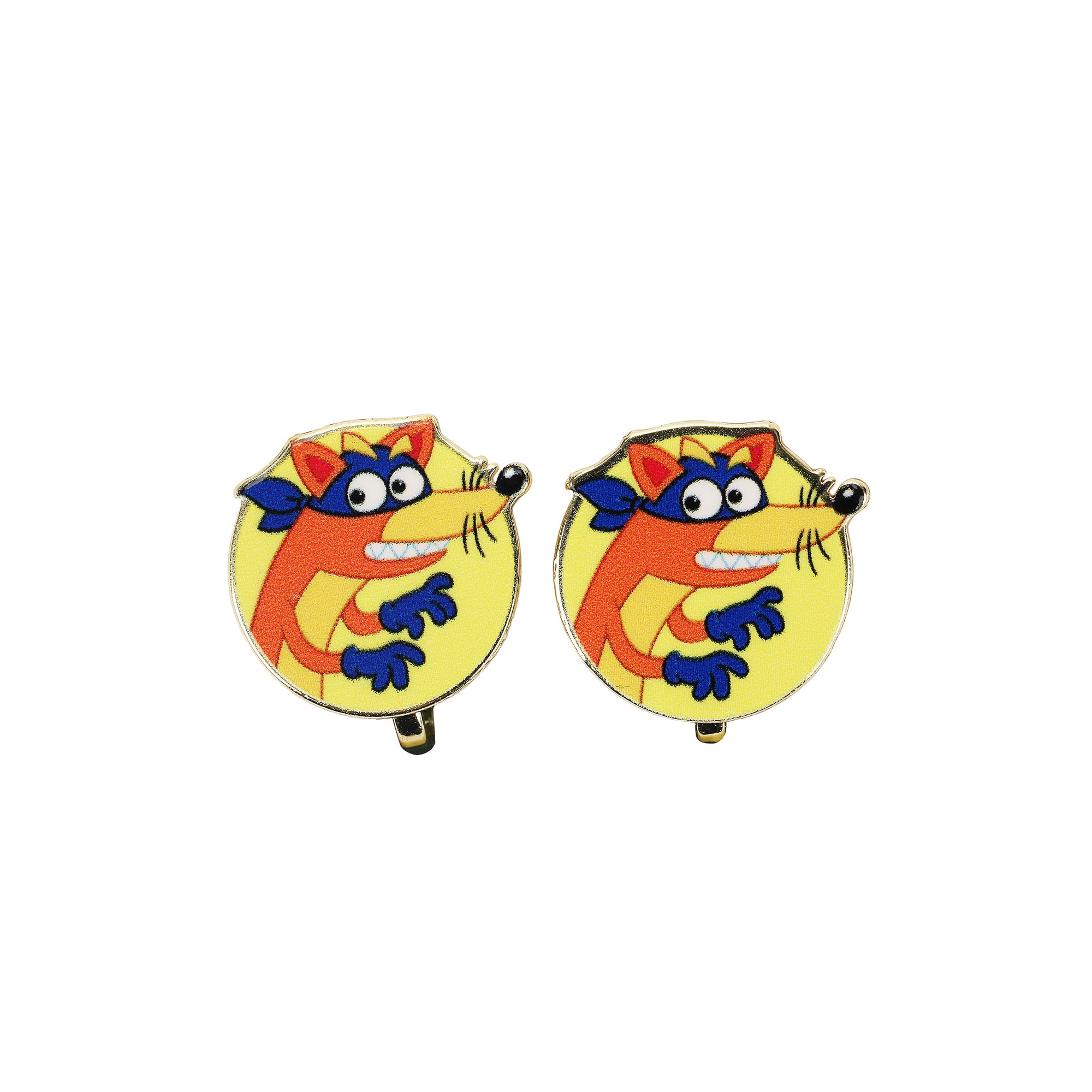 Dora The Explorer Character Shapes 8-Pair Earring Set