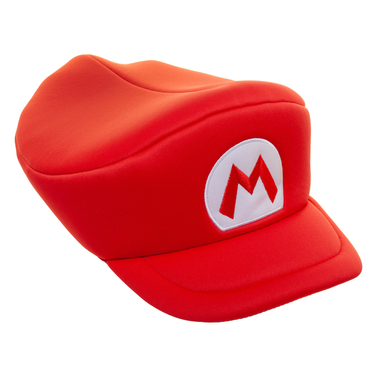 Super Mario Bros Embroidered Mario M Patch Men's Red Beret Cap