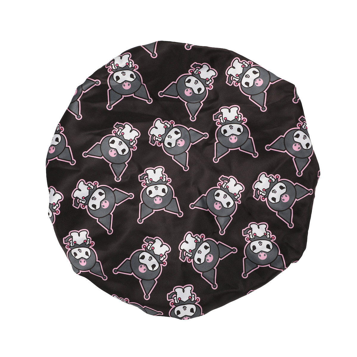 Kuromi Character All-Over Print Reversible Sleep Bonnet