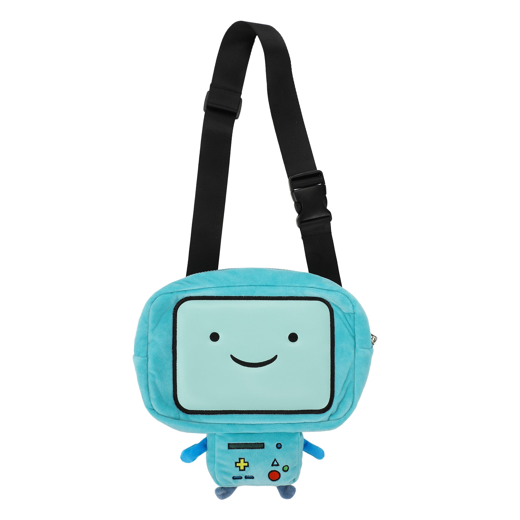 Adventure Time BMO Character 9.5" Plush Crossbody Bag