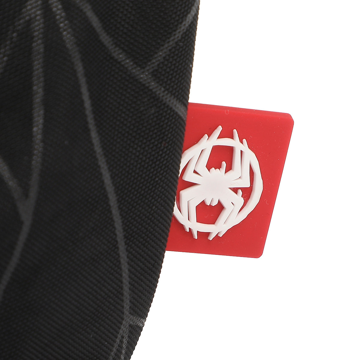 Spider-Man Across The Spider-Verse Miles Morales Logo 11.5” Black Fanny Pack