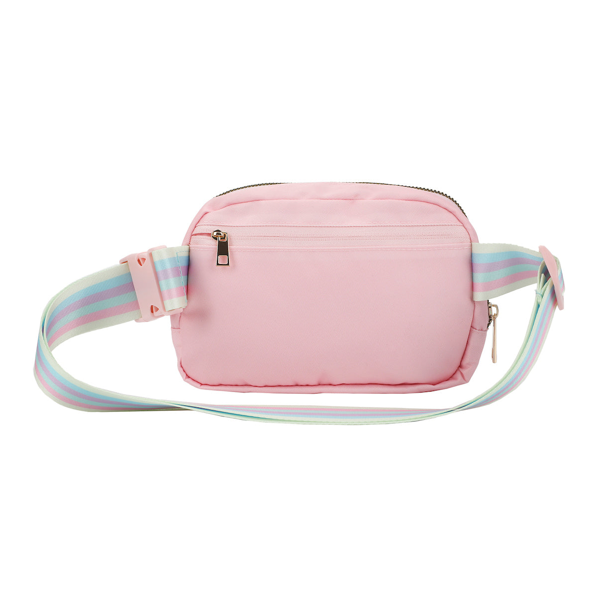 Disney Princess Crown & Hearts Pink Quilted Fanny Pack