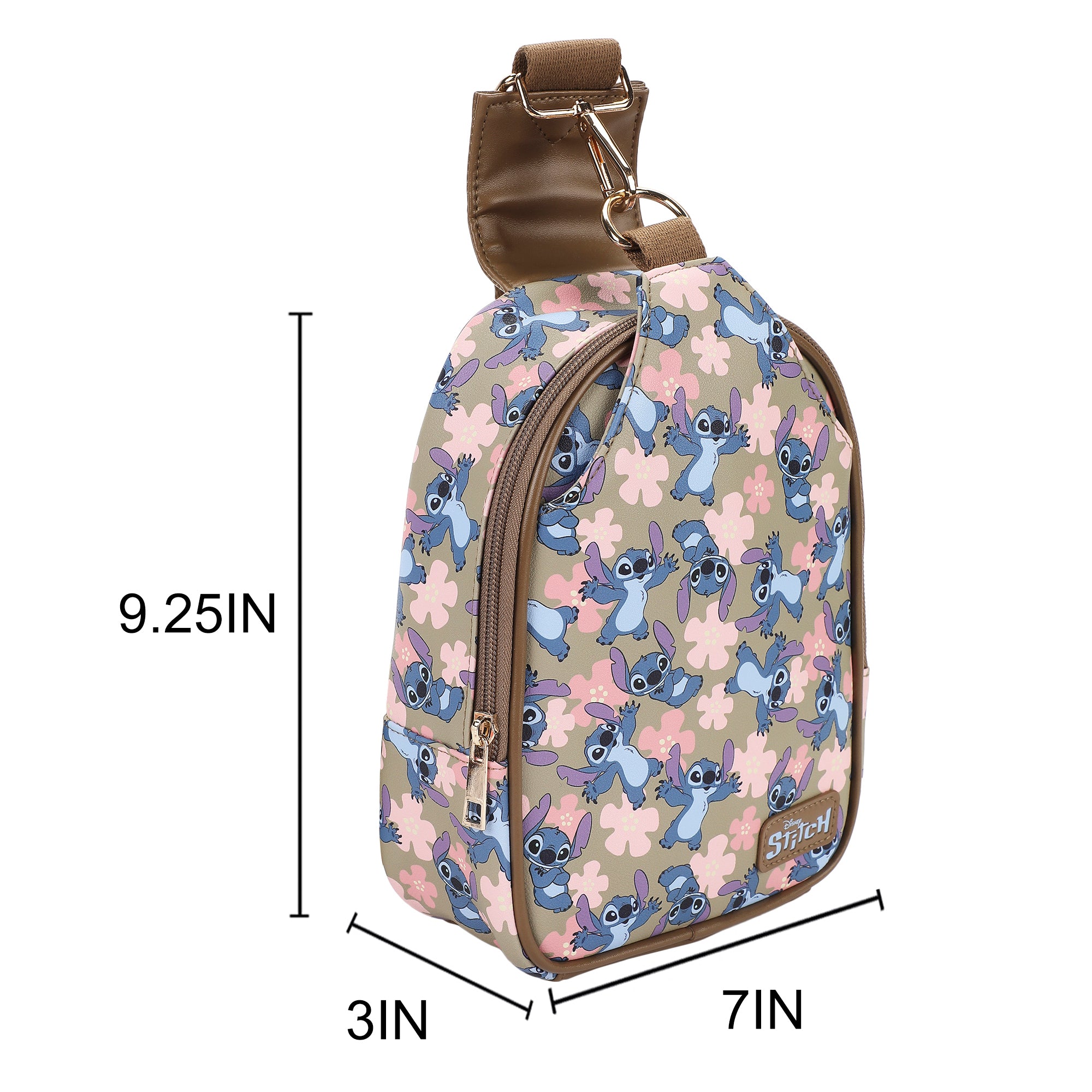 Lilo & Stitch Logo Patch Women's Fanny Pack Sling Bag