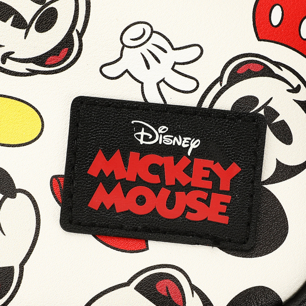 Disney Mickey Mouse All-Over Print White 7.4" Sling Bag