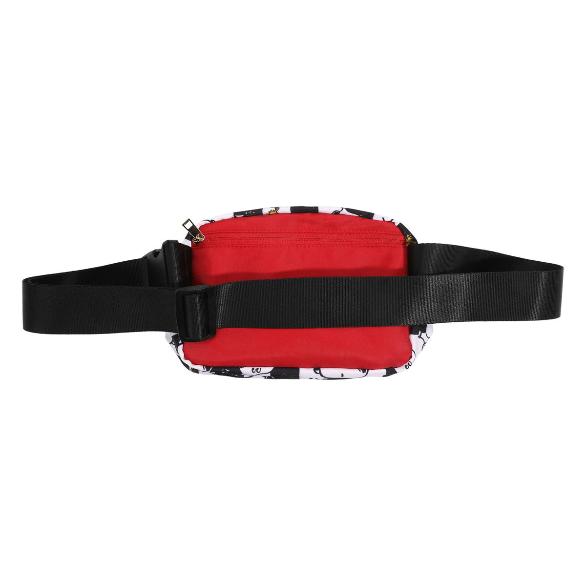 Snoopy Woodstock Checkered Sublimated Nylon AOP Adult Fanny Pack/Sling Bag