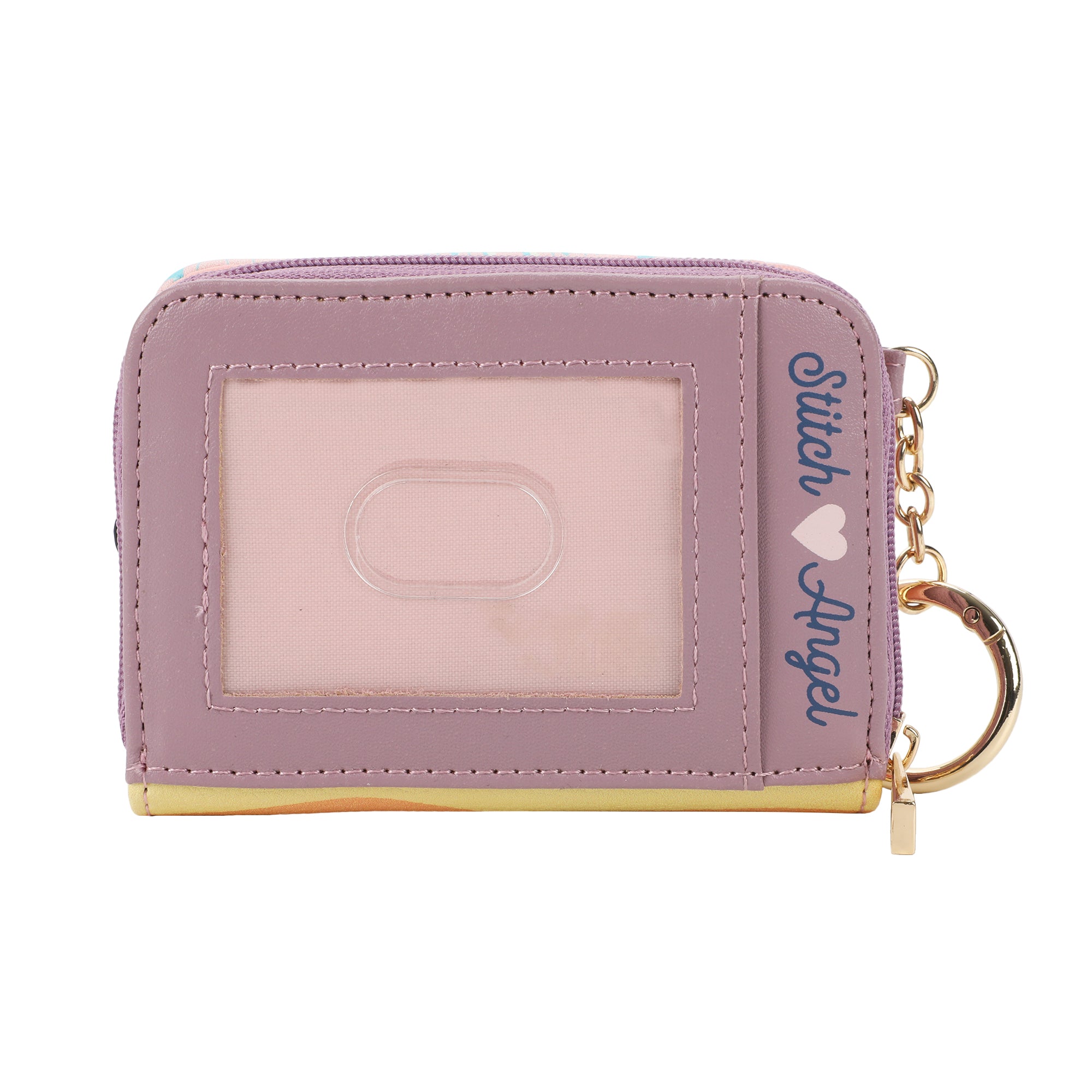 Disney's Stitch and Angel Zip-Around Wallet