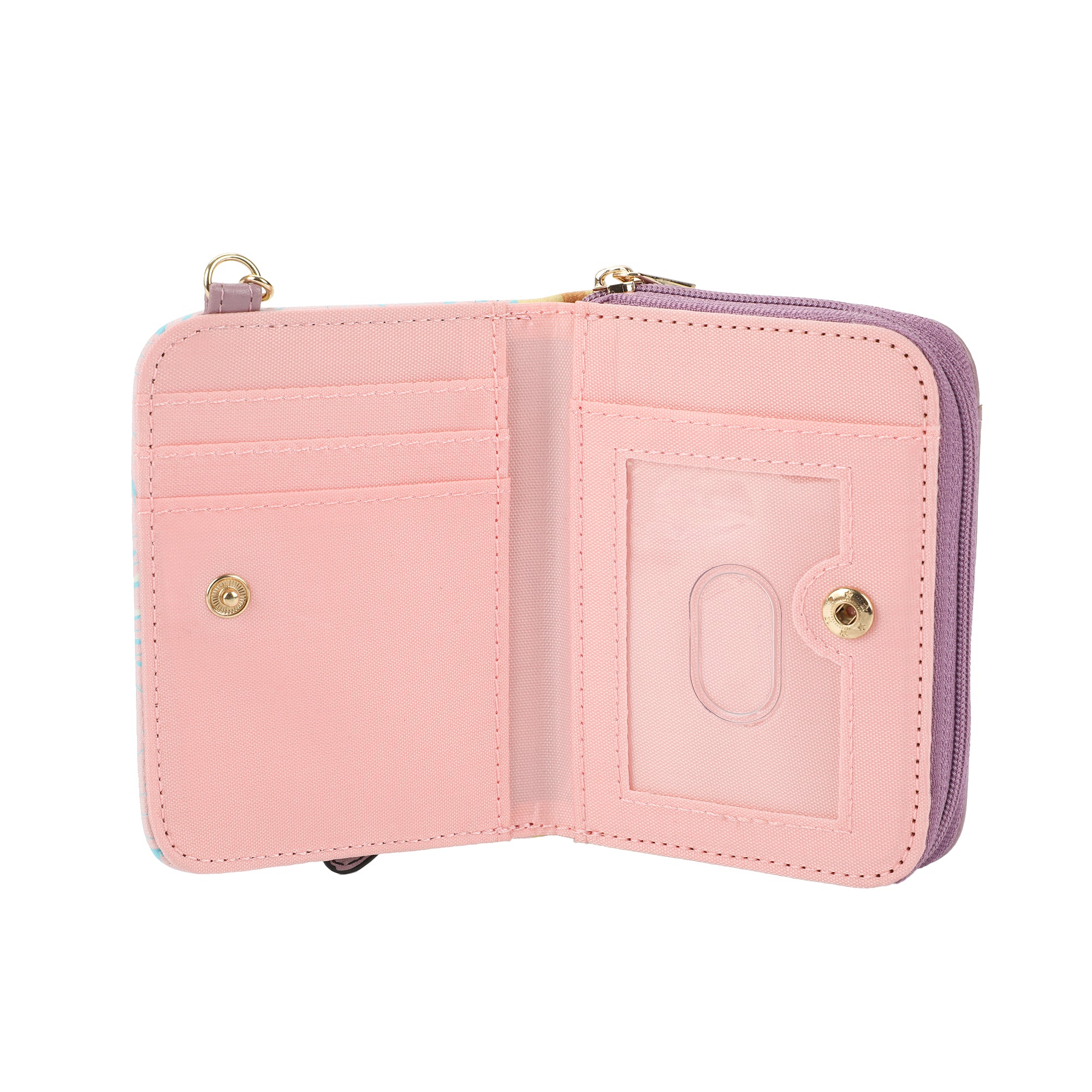 Disney's Stitch and Angel Zip-Around Wallet