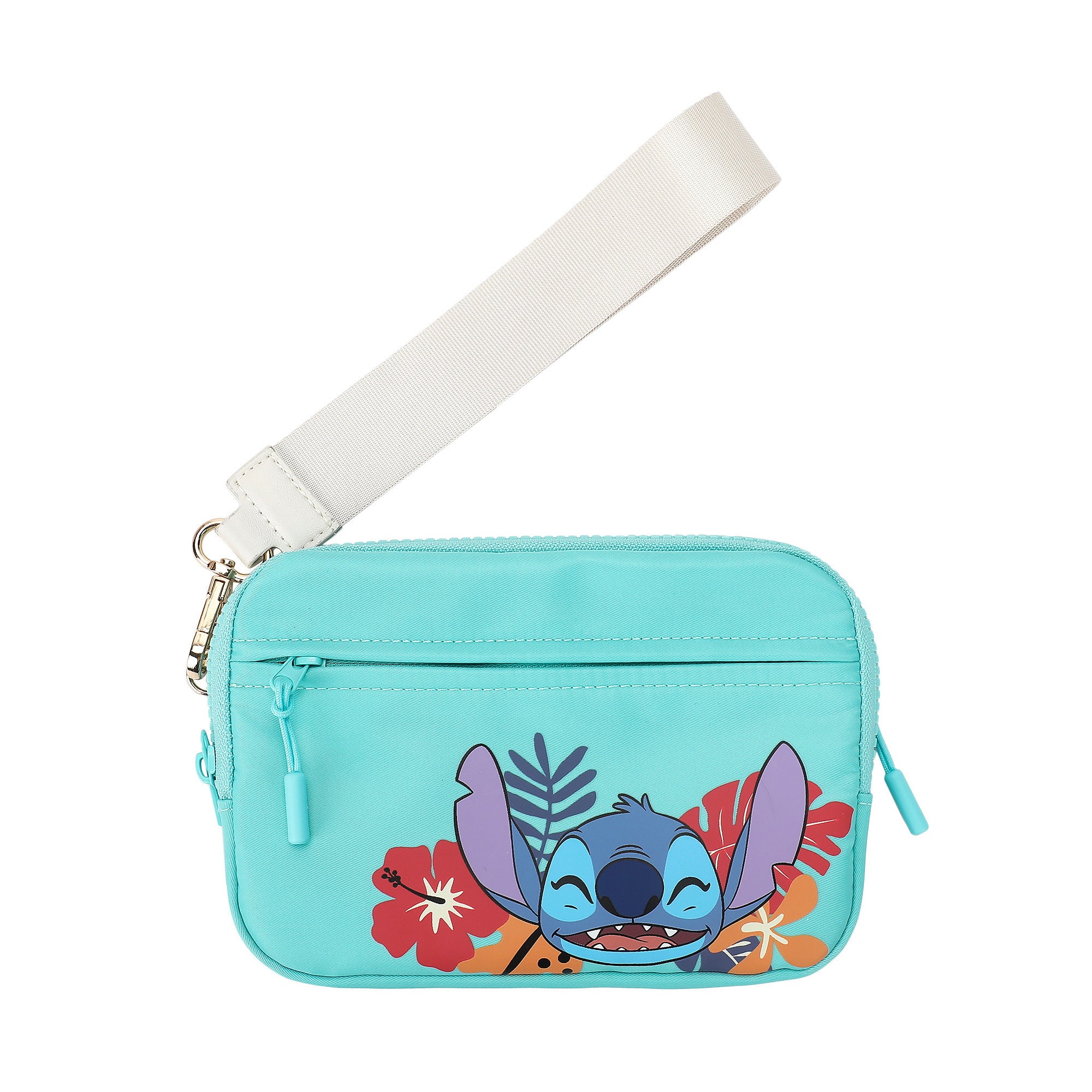 Lilo & Stitch Turquoise Women's 5" Wallet with Printed Strap