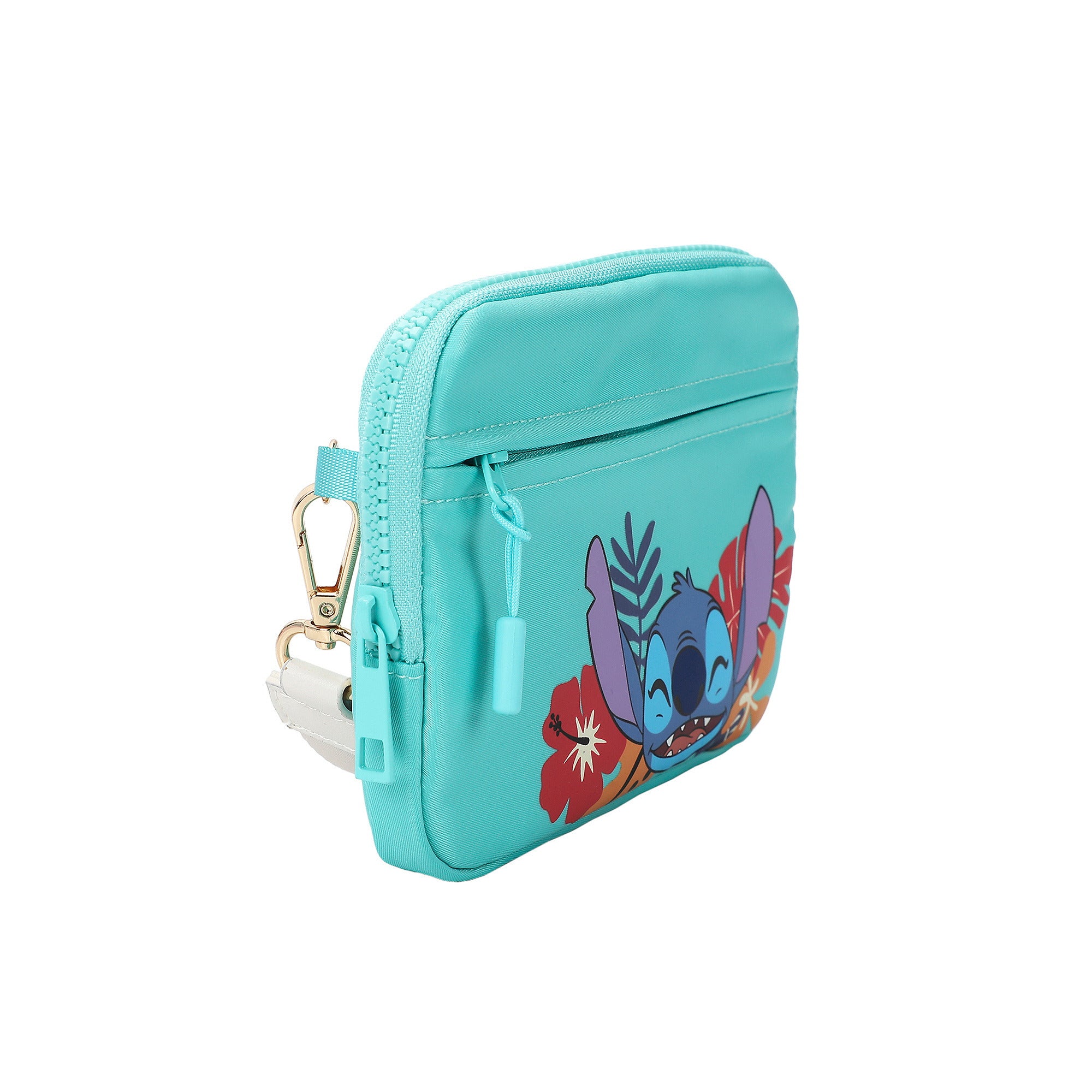 Lilo & Stitch Turquoise Women's 5" Wallet with Printed Strap
