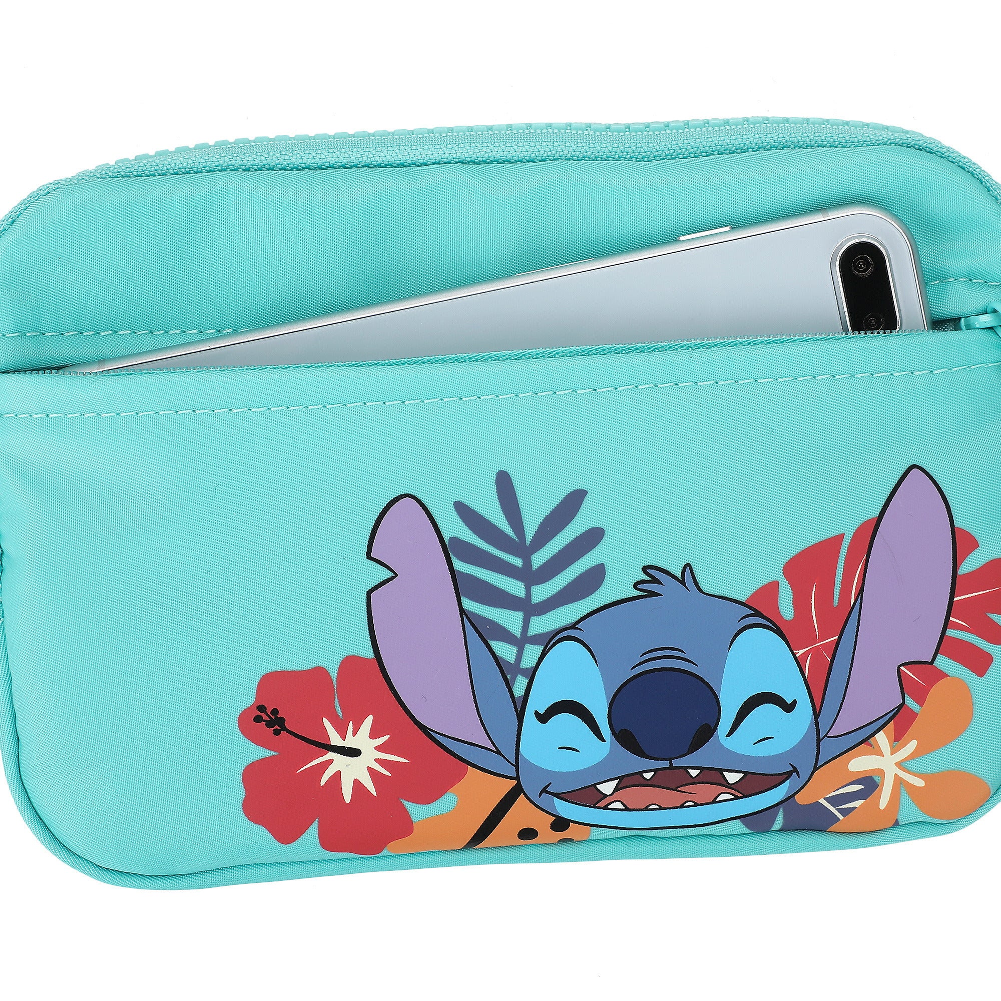 Lilo & Stitch Turquoise Women's 5" Wallet with Printed Strap