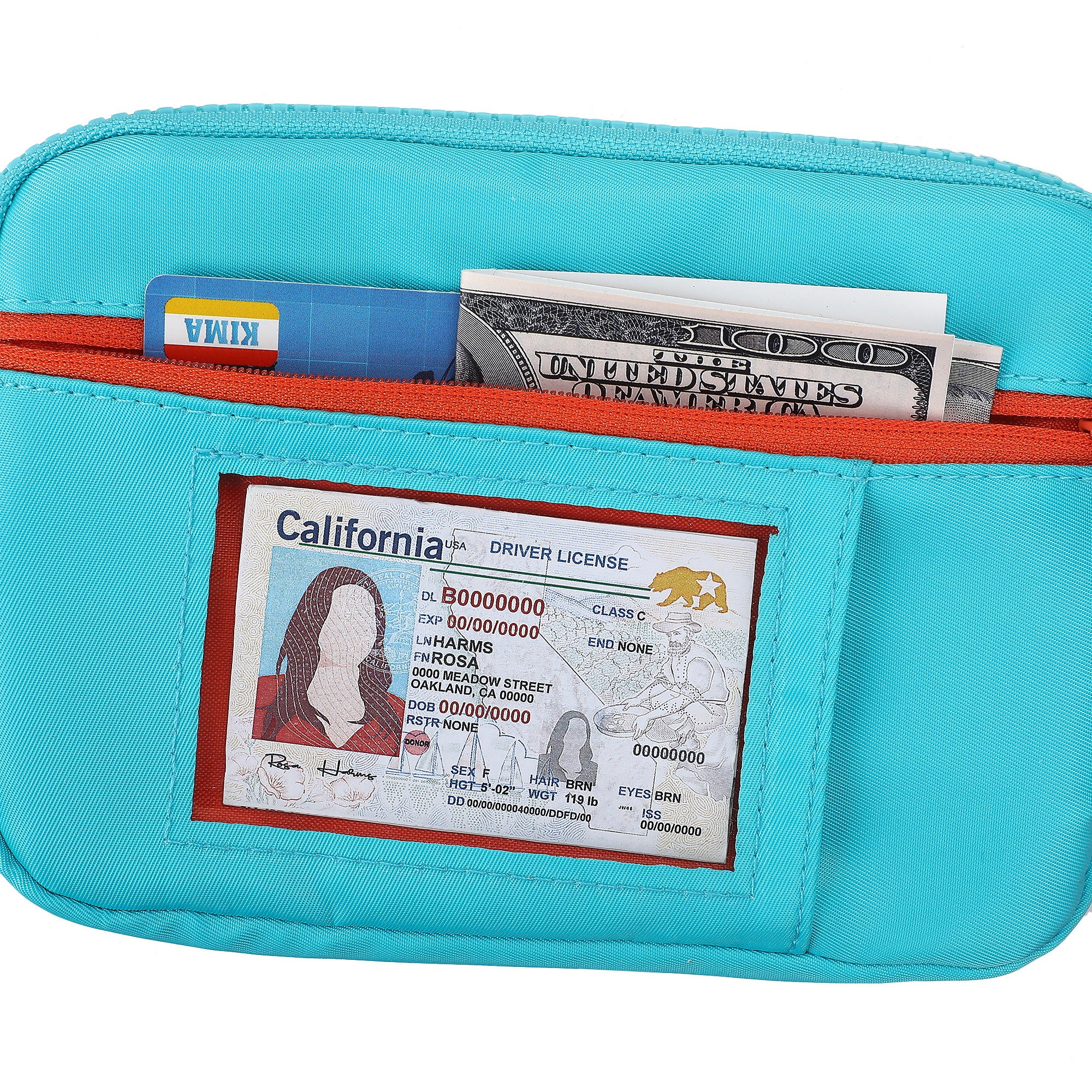 Disney Princess Moana Women's 5" Wallet with Woven Strap