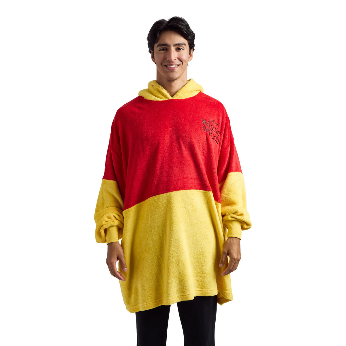 Winnie The Pooh Cosplay Oversized Sleep Hoodie For Adults-One Size