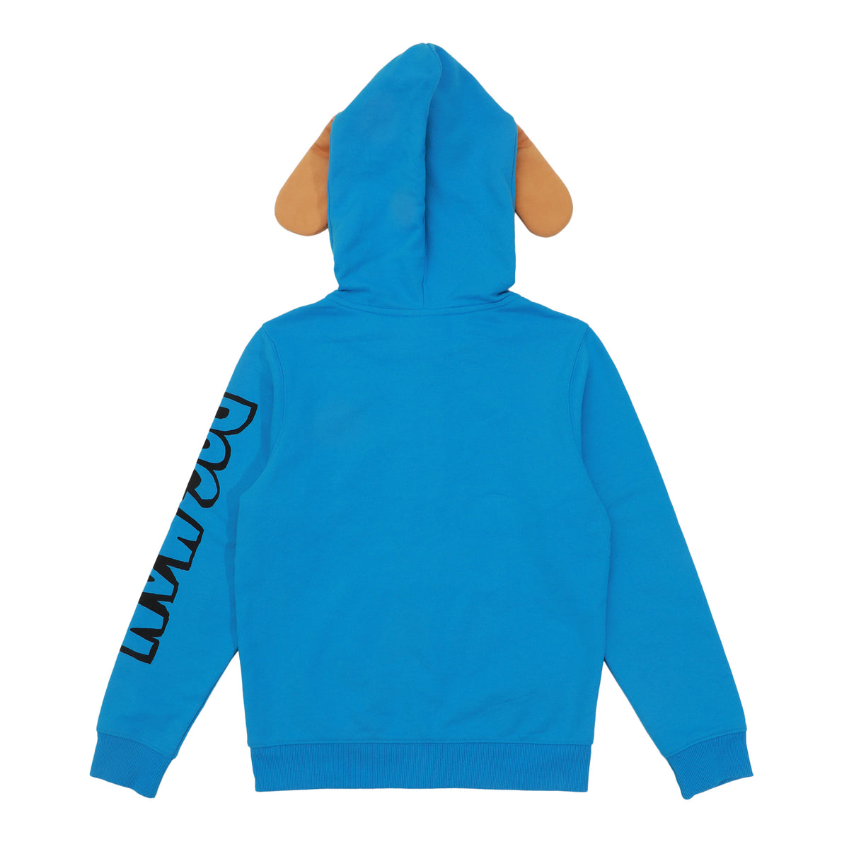 Dog Man Emblem Boys' Blue Long Sleeve Cosplay Zip-Up Hoodie